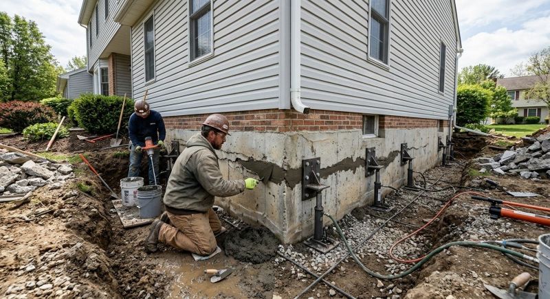 Basement Foundation Repair in Alexandria, KY