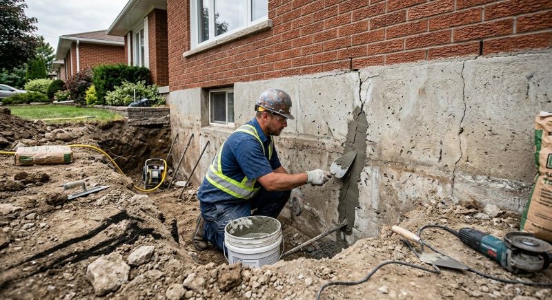 Basement Foundation Repair in Harrison, OH