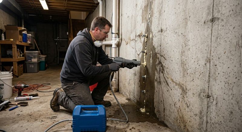 Basement Foundation Repair in Harrison, OH