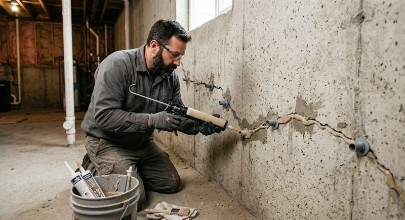 Basement Foundation Repair in Harrison, OH