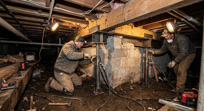 Basement Foundation Repair in Milford, OH