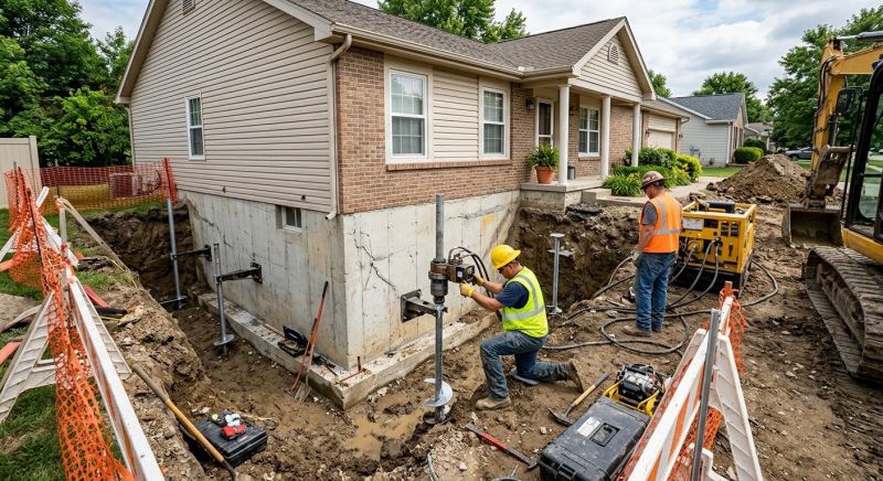 Building Foundation Repair in Goshen, OH