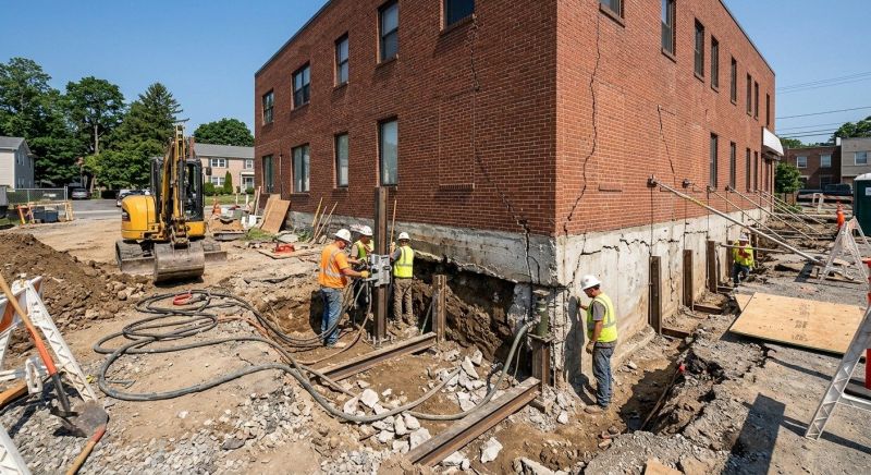 Building Foundation Repair in Middletown, OH