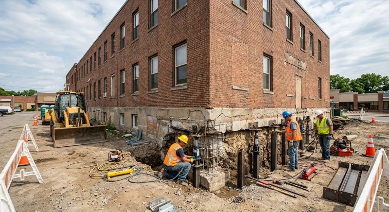 Commercial Foundation Repair in Clermont County, OH