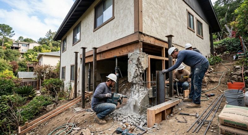 Concrete Foundation Repair in Goshen, OH