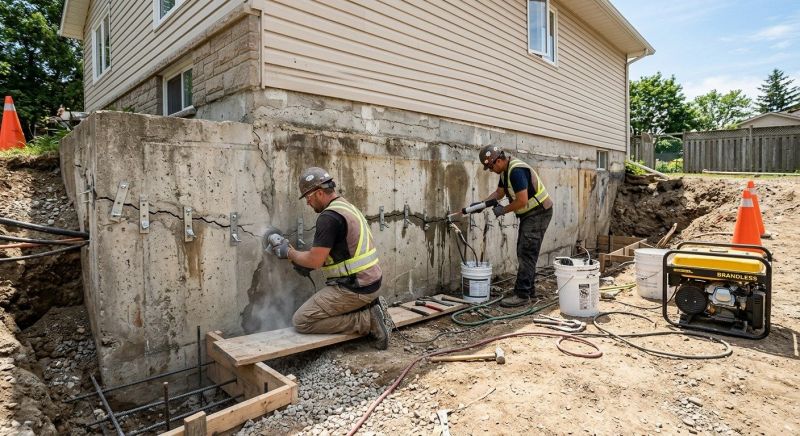 Concrete Foundation Repair in Lebanon, OH