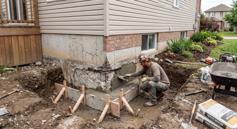 Concrete Foundation Repair in New Richmond, OH