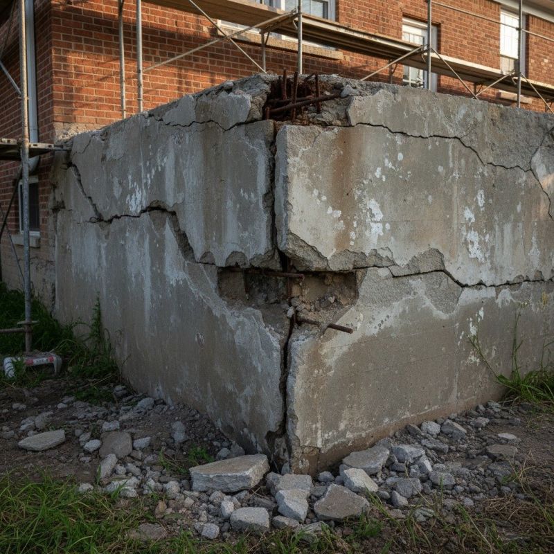 Cracked Foundation Repair in Amelia, OH