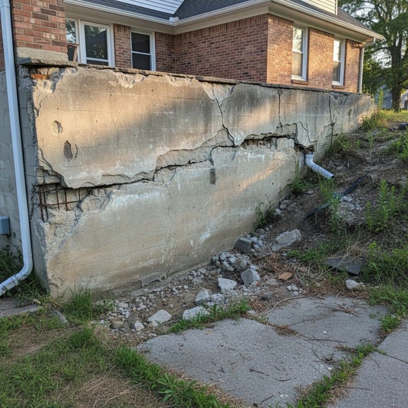 Cracked Foundation Repair in Lebanon, OH
