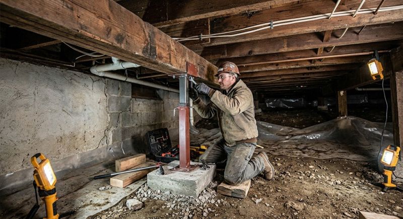Crawlspace Foundation Repair in Trenton, OH