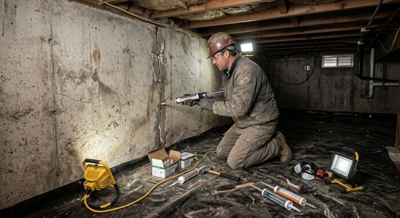 Crawlspace Foundation Repair in Waynesville, OH