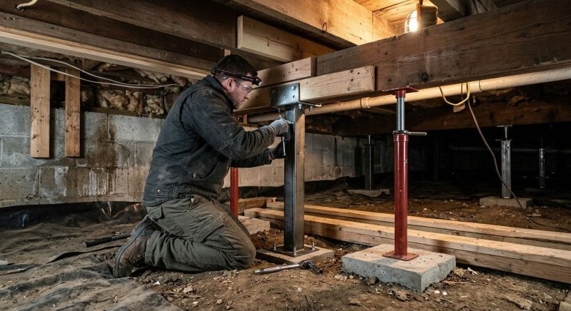 Crawlspace Structural Repair in Clermont County, OH