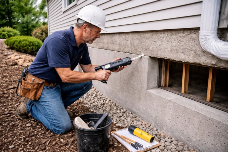 Foundation Crack Sealing in Clermont County, OH
