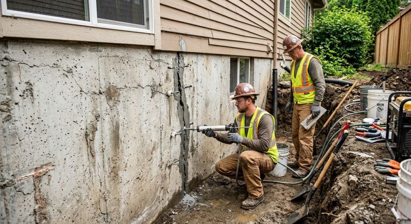 Foundation Crack Sealing in Clermont County, OH