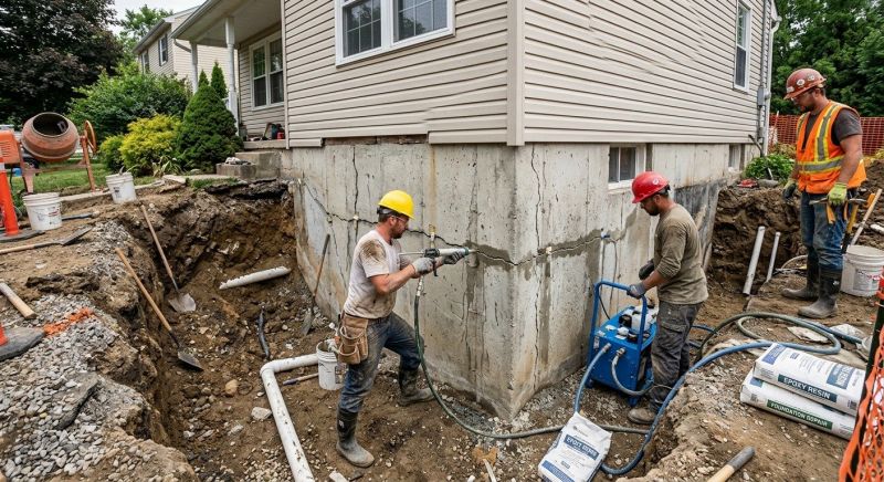 Foundation Damage Repair in Batavia, OH