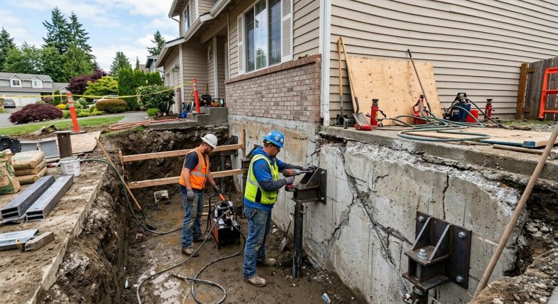 Foundation Damage Repair in Batavia, OH