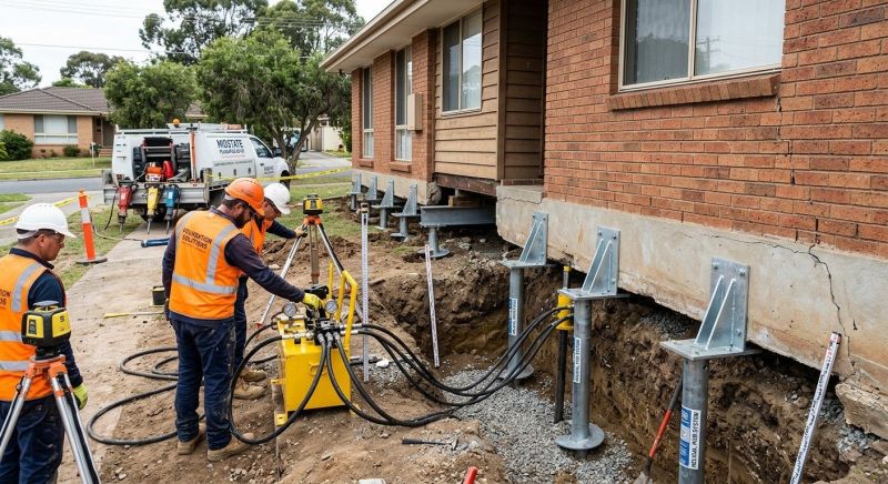 Foundation Jacking in Blanchester, OH