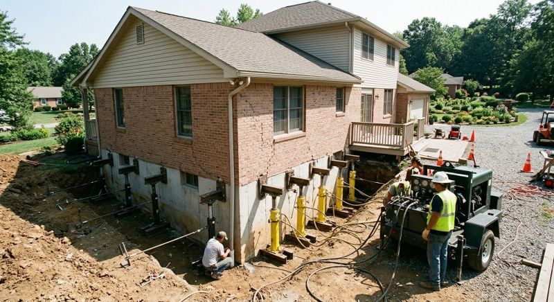 Foundation Jacking in Ft Mitchell, KY