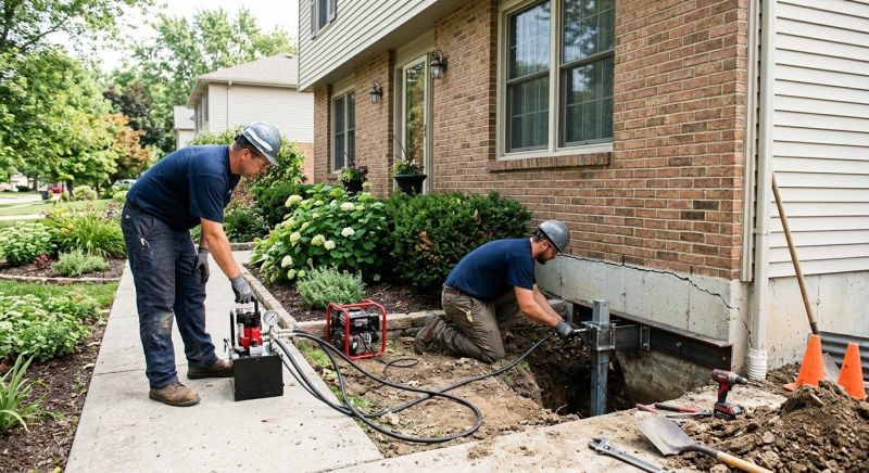 Foundation Jacking in Ft Mitchell, KY