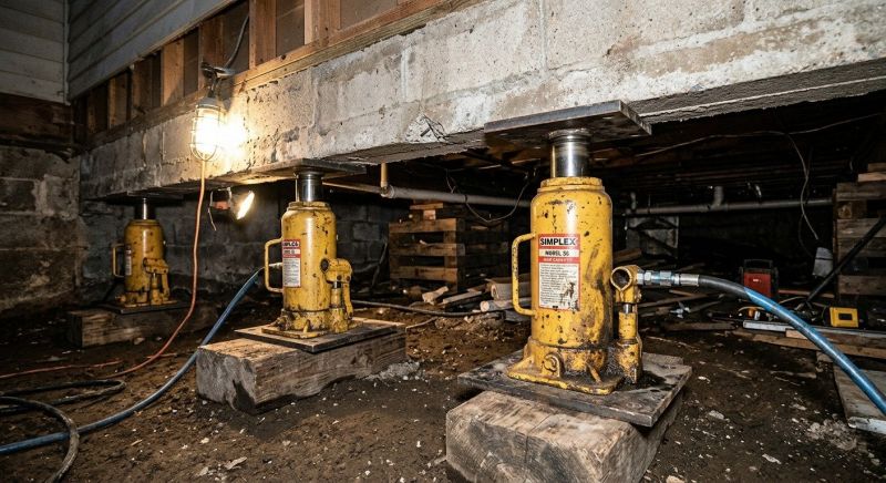 Foundation Jacking in Monroe, OH