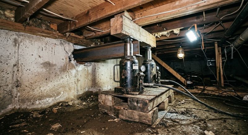Foundation Jacking in Morrow, OH