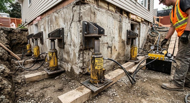 Foundation Jacking in Springboro, OH