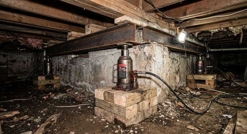 Foundation Jacking in Springboro, OH