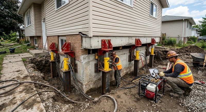 Foundation Lifting in Blanchester, OH