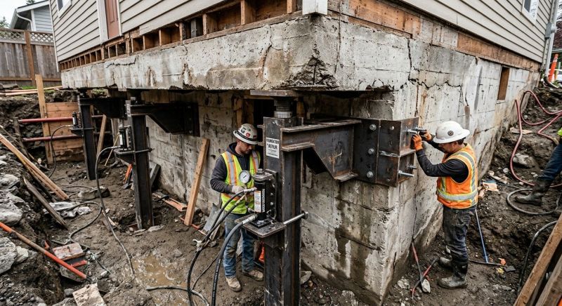 Foundation Lifting in Mason, OH