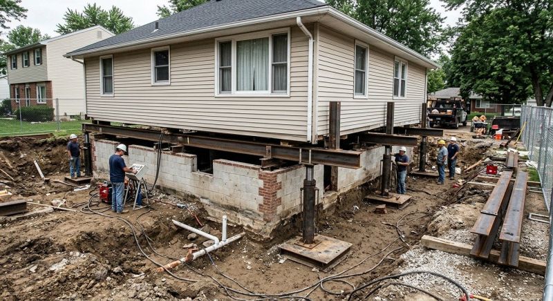 Foundation Lifting in New Richmond, OH