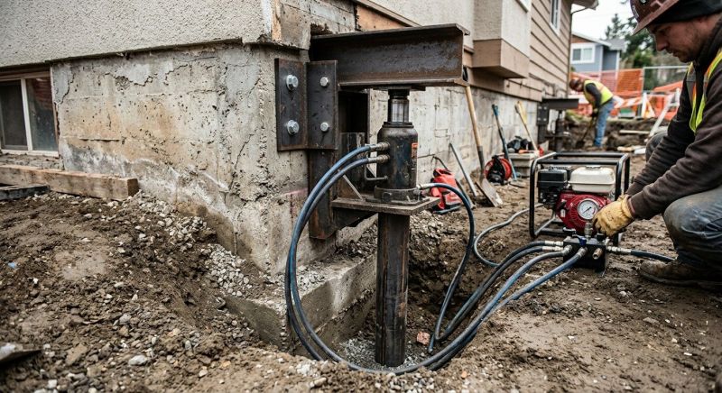 Foundation Lifting in New Richmond, OH