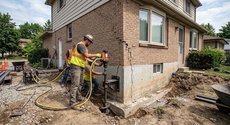 Foundation Lifting in New Richmond, OH