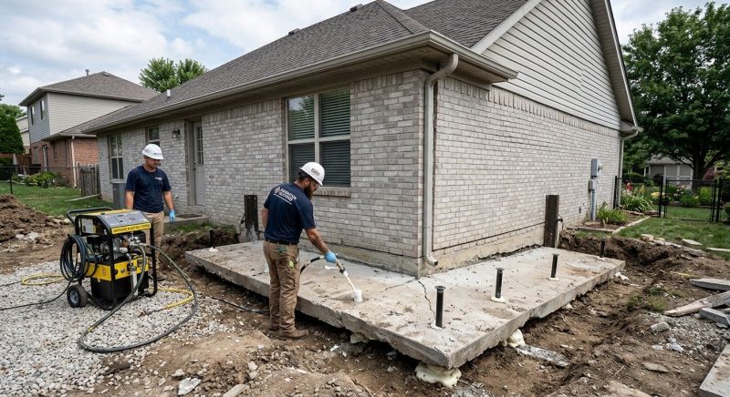Foundation Lifting in Springboro, OH