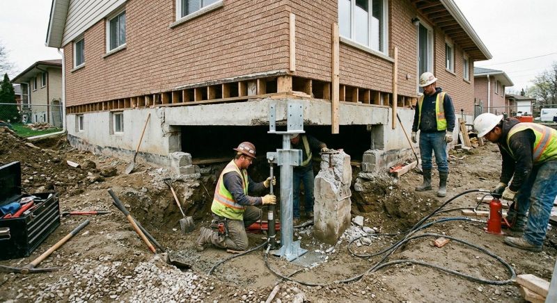 Foundation Pier Repair in Clermont County, OH