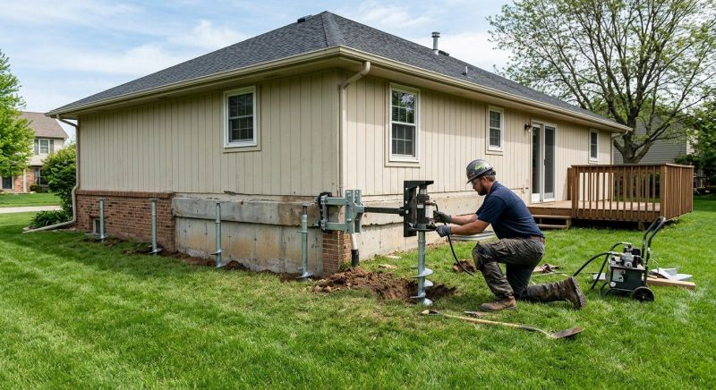 Foundation Raising in Amelia, OH
