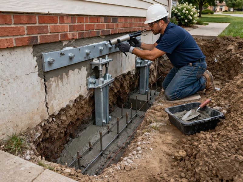 Foundation Repair in Blanchester, OH