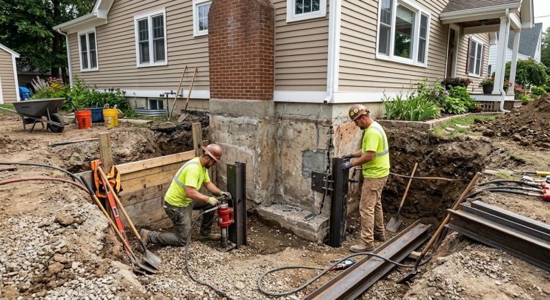 Foundation Repair in Spring Valley, OH