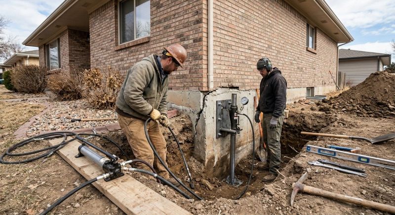Foundation Stabilizing in Alexandria, KY