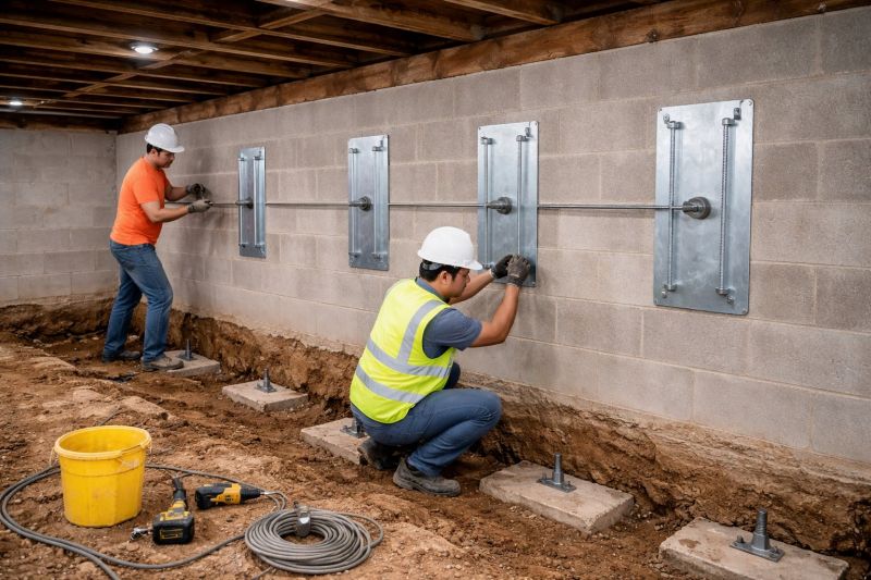 Foundation Stabilizing in Covington, KY