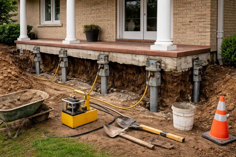 Foundation Stabilizing in Franklin, OH