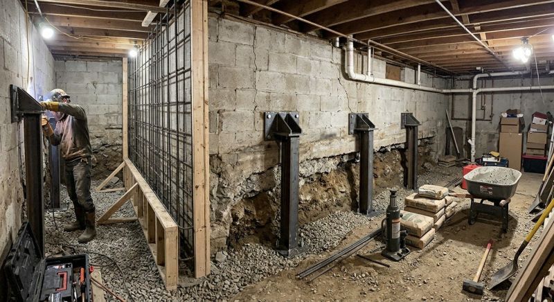 Foundation Stabilizing in Latonia, KY