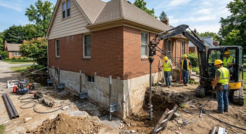 Foundation Stabilizing in Latonia, KY