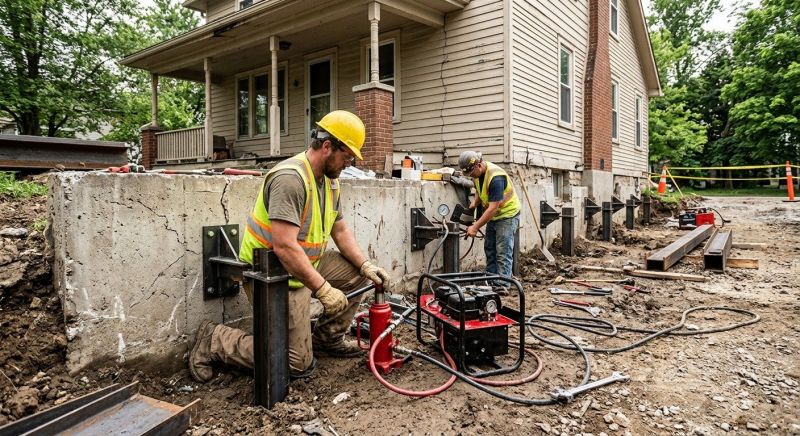Foundation Stabilizing in Loveland, OH