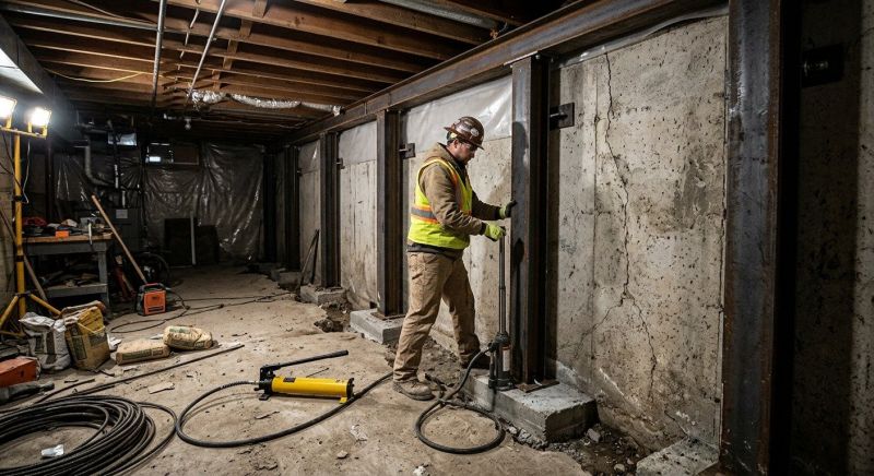 Foundation Stabilizing in Monroe, OH