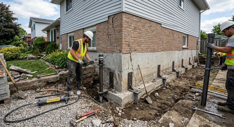Foundation Stabilizing in Warren County, OH