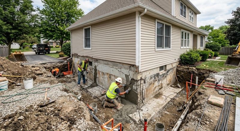 Foundation Strengthening in Clermont County, OH