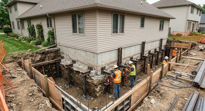 Foundation Underpinning in Clermont County, OH