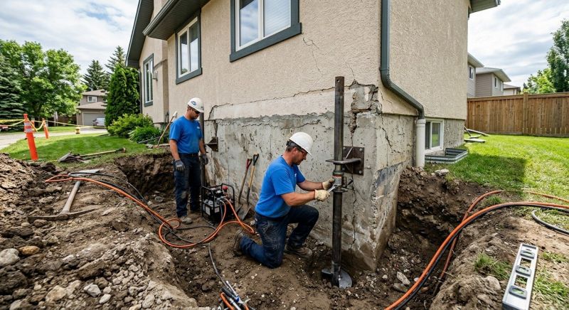Helical Piers Installation in Clermont County, OH