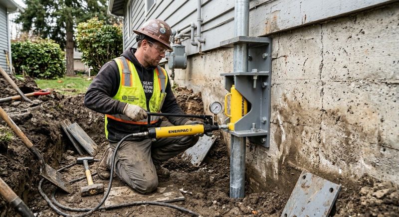 Home Foundation Leveling in Loveland, OH