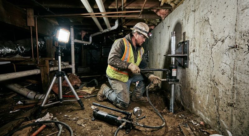 Home Foundation Leveling in Middletown, OH